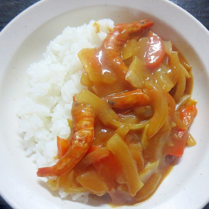 干しエビカレー